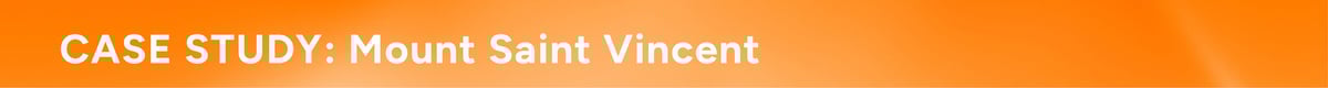 CASE STUDY: Mount Saint Vincent
